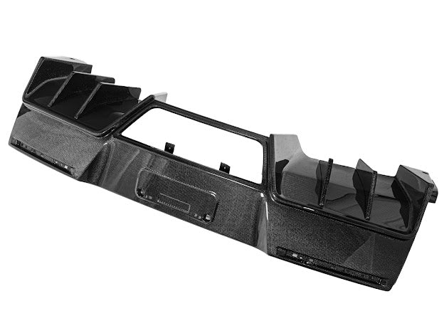 2014-2019 CORVETTE C7 GM FACTORY PACKAGE CARBON FIBER REAR BUMPER DIFFUSER